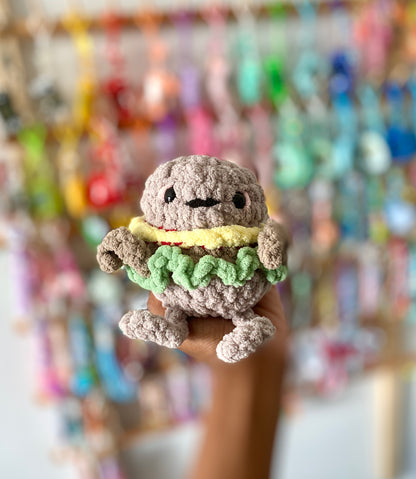 Hamburger Crochet Plushies