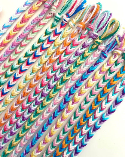Bulk Fishtail Friendship Bracelets