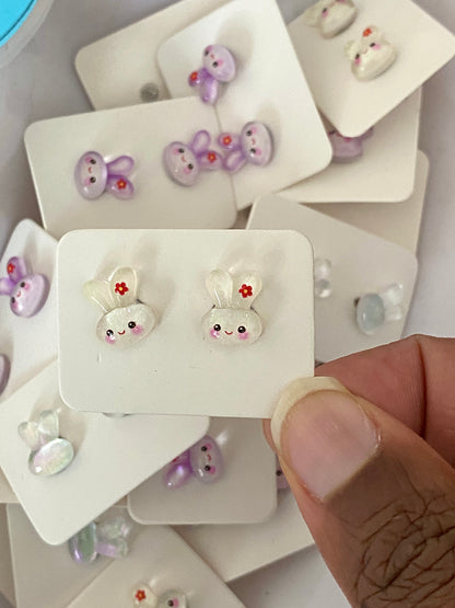 Bunny Stud Earrings
