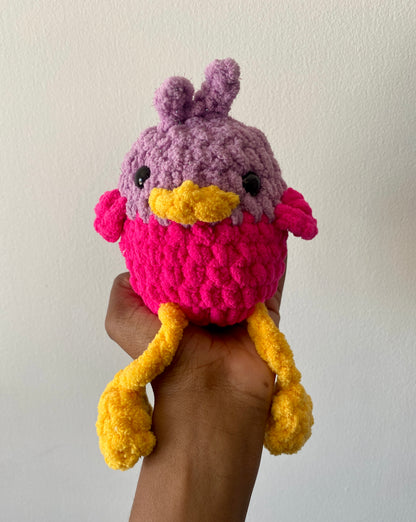 Silly Birds Crochet Plushies