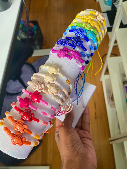 Turtles Beaded Bracelets