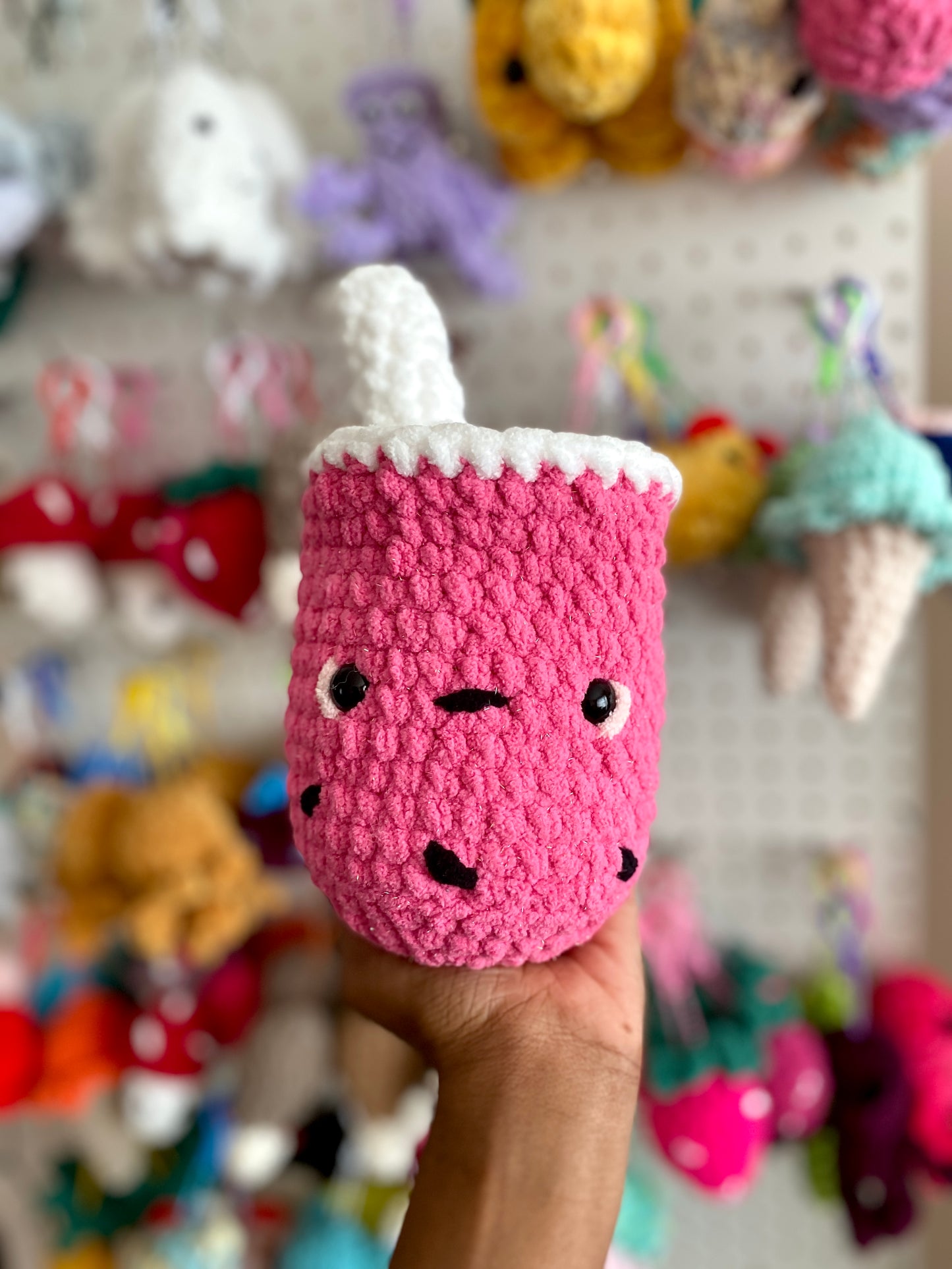 Bubble Tea Crochet Plushies
