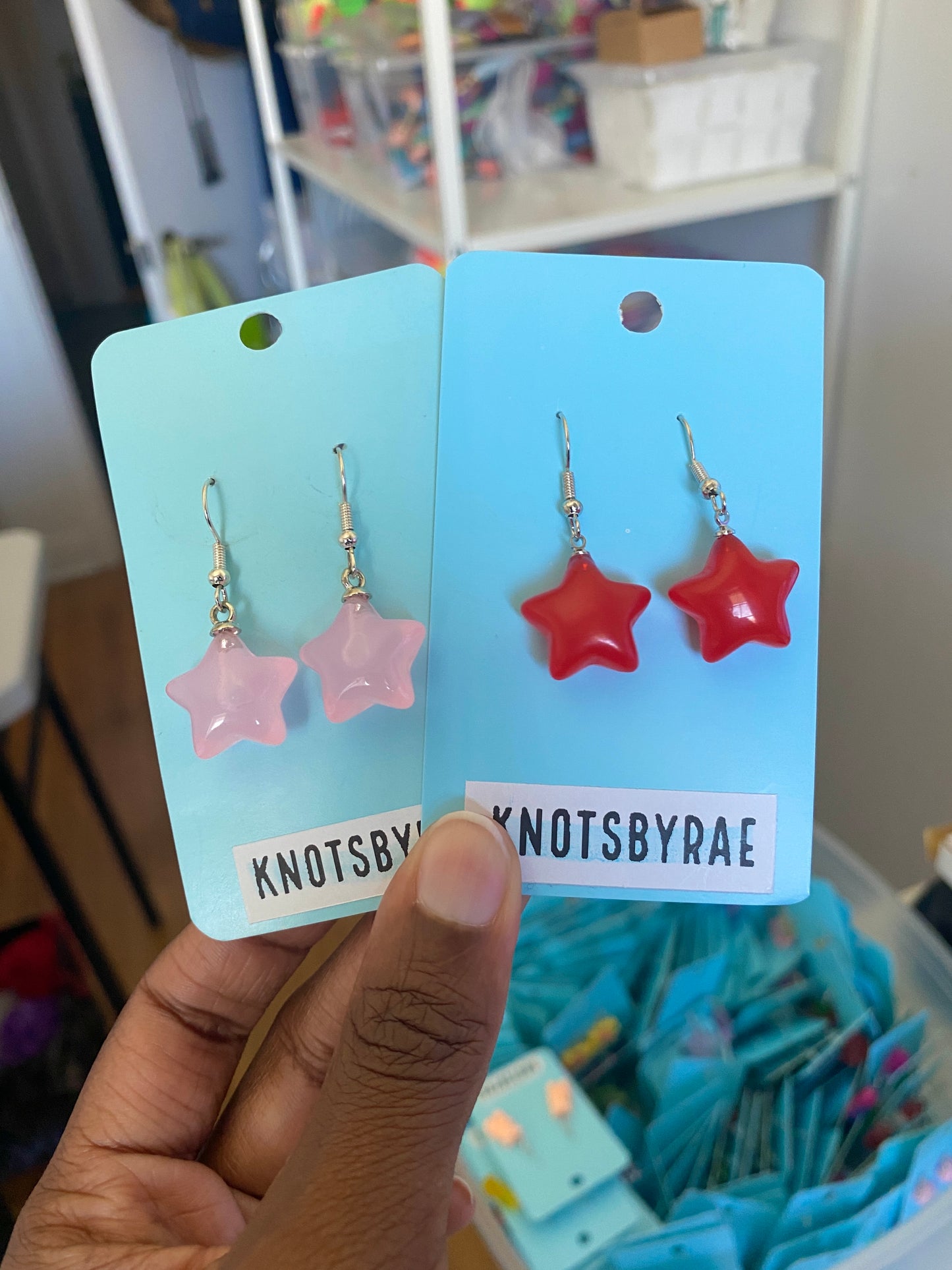 Jelly Star Earrings