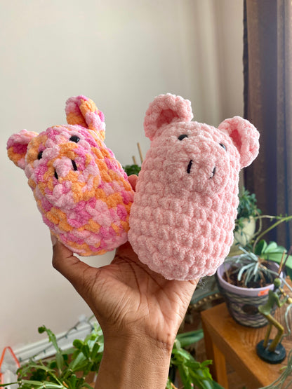 Pig Crochet Plushies