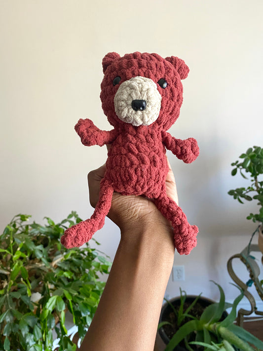 Teddy Leggy Crochet Plushies