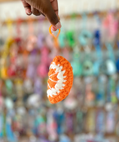 Fruit Slice Crochet Keychains