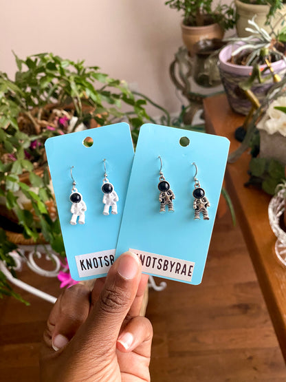 Astronaut Dangle Earrings