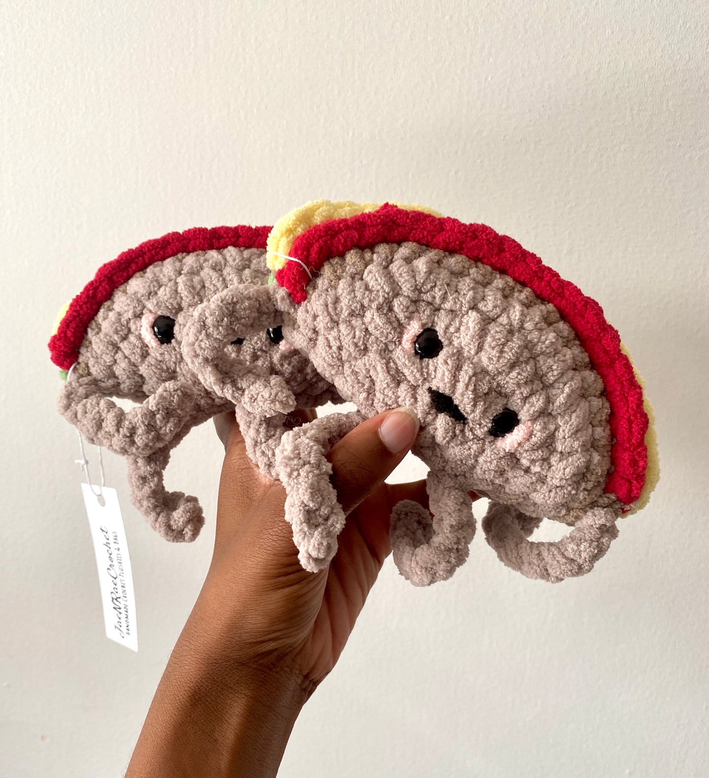Taco Crochet Plushies
