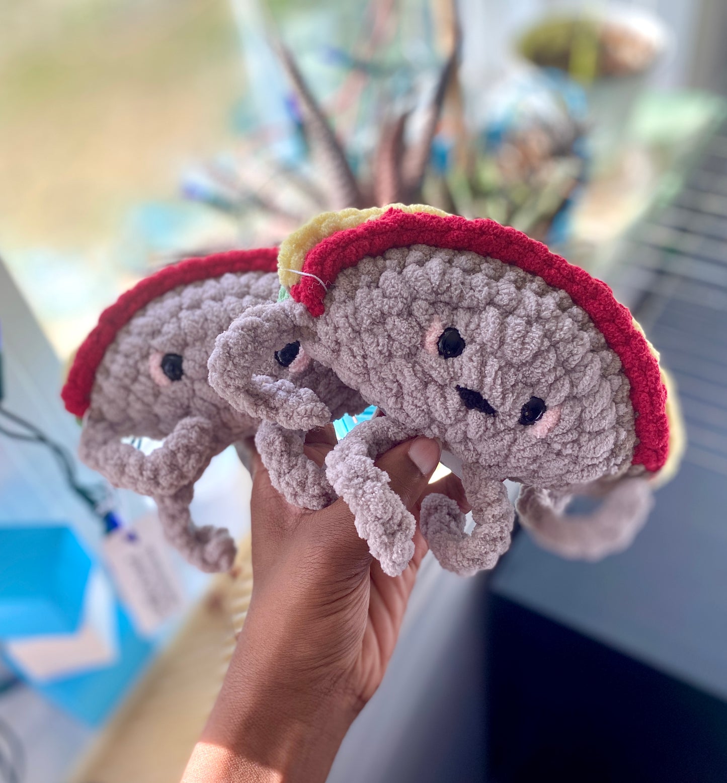 Taco Crochet Plushies