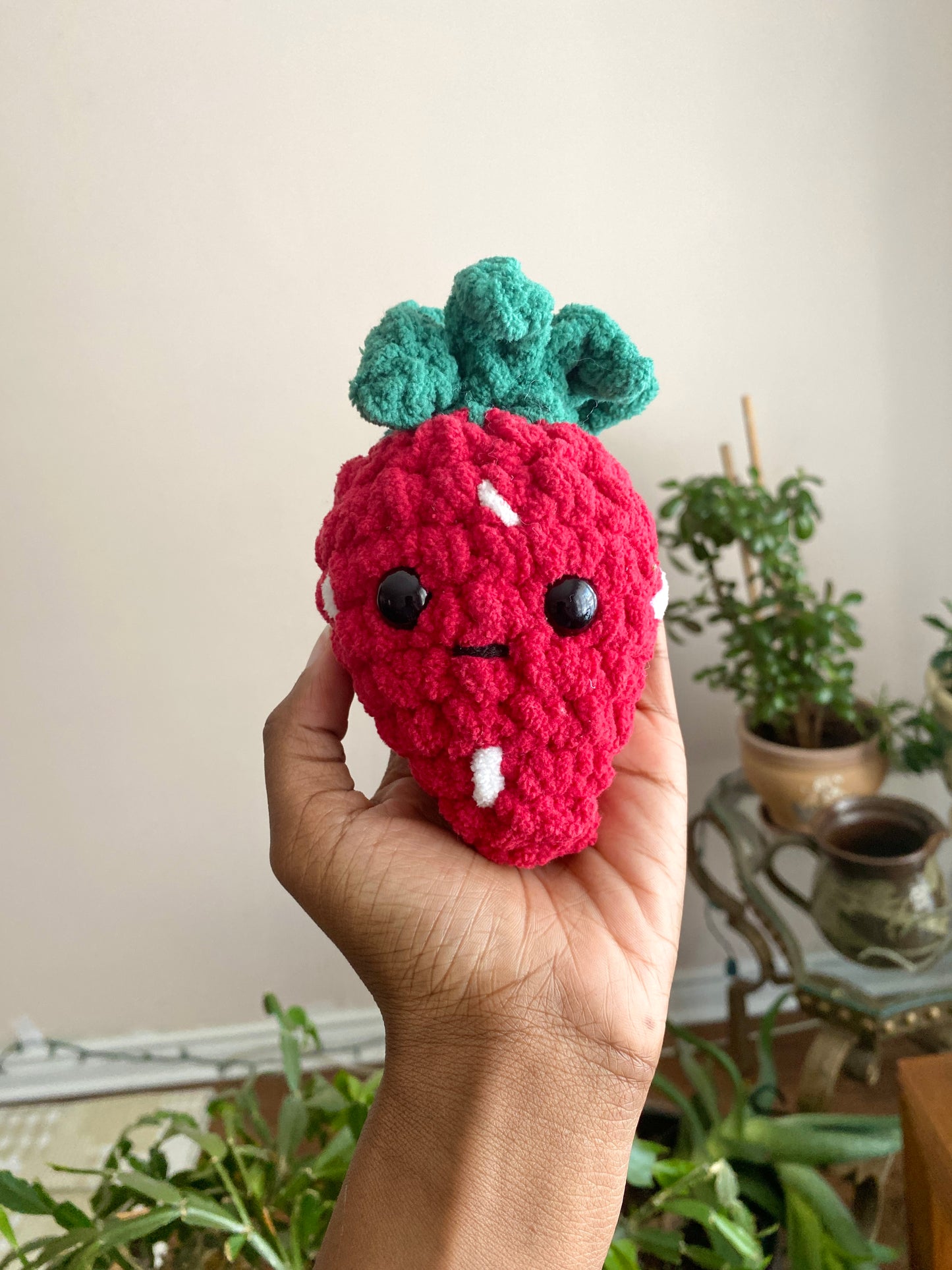 Strawberry Mini Crochet Plushies