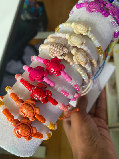 Turtles Beaded Bracelets