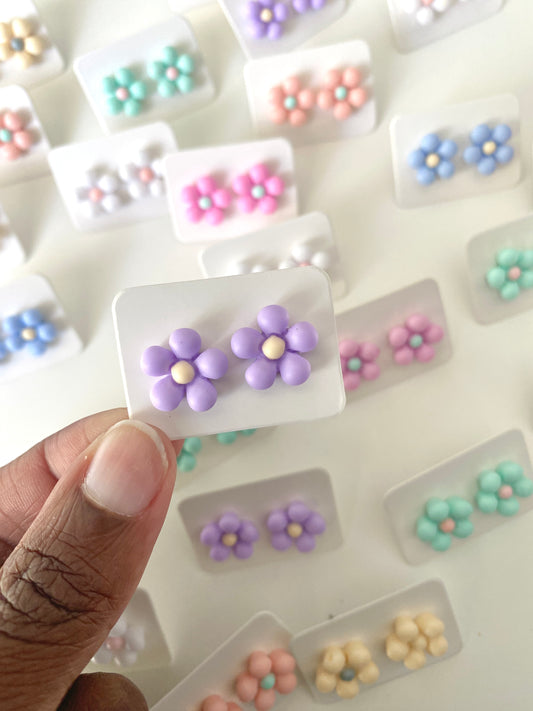 Flower Stud Earrings
