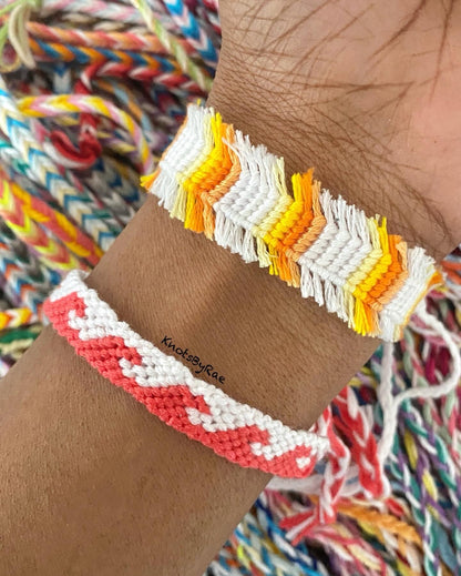 Ocean Wave Friendship Bracelets & Anklets (Made to Order)