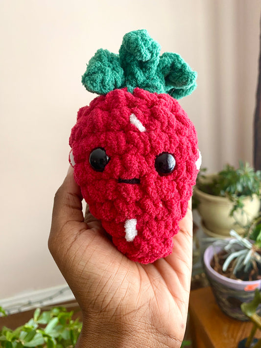 Strawberry Mini Crochet Plushies