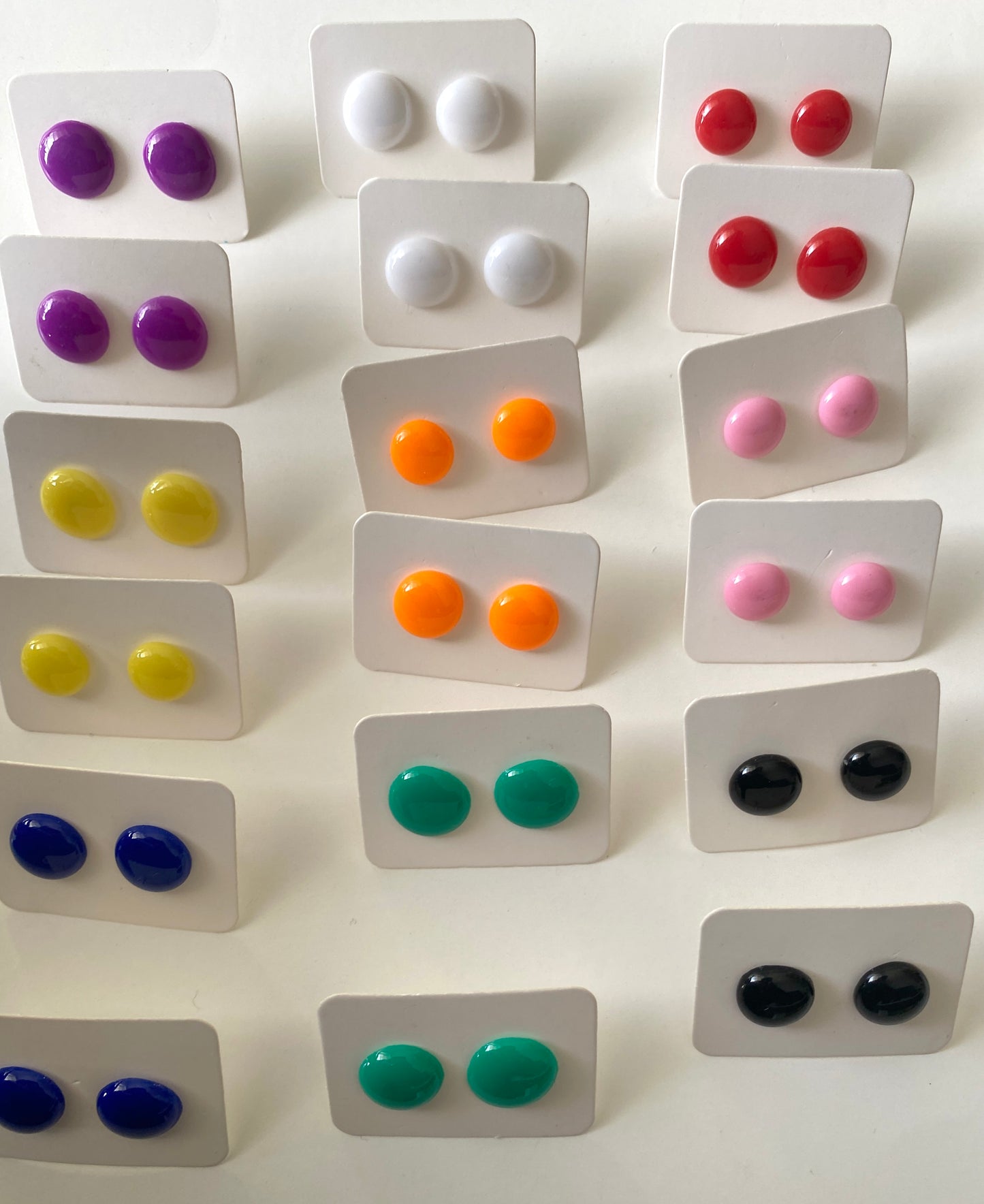 Colourful Stud Earrings
