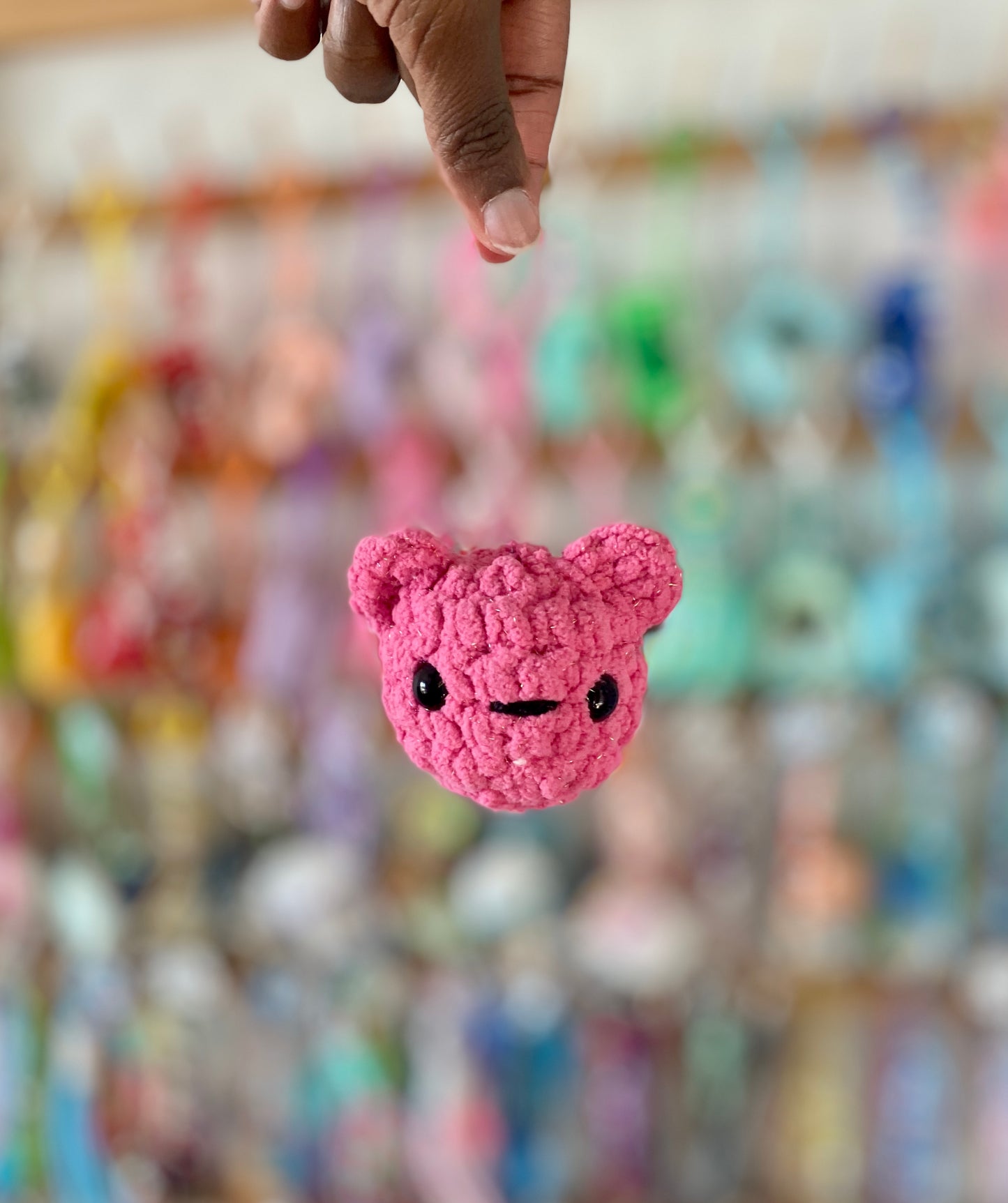 Bear Crochet Keychains