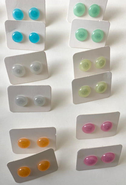 Colourful Stud Earrings