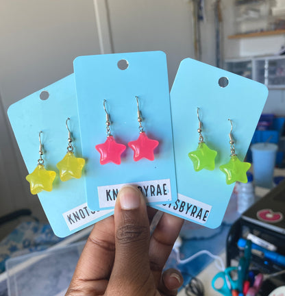 Jelly Star Earrings