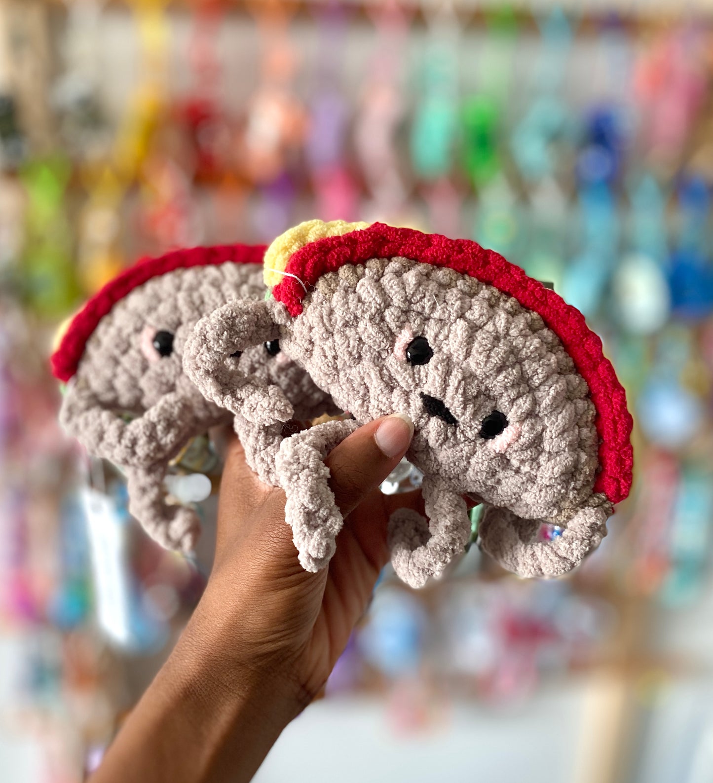 Taco Crochet Plushies