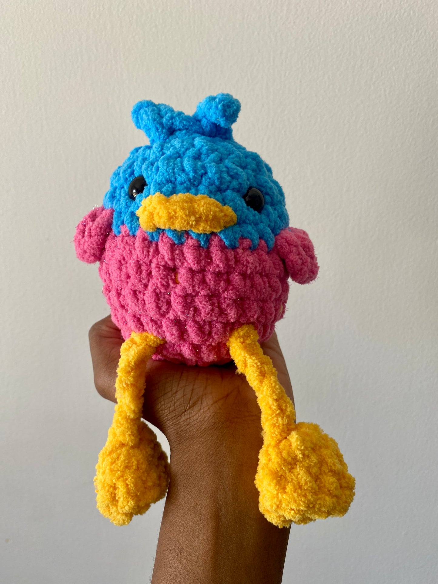 Silly Birds Crochet Plushies