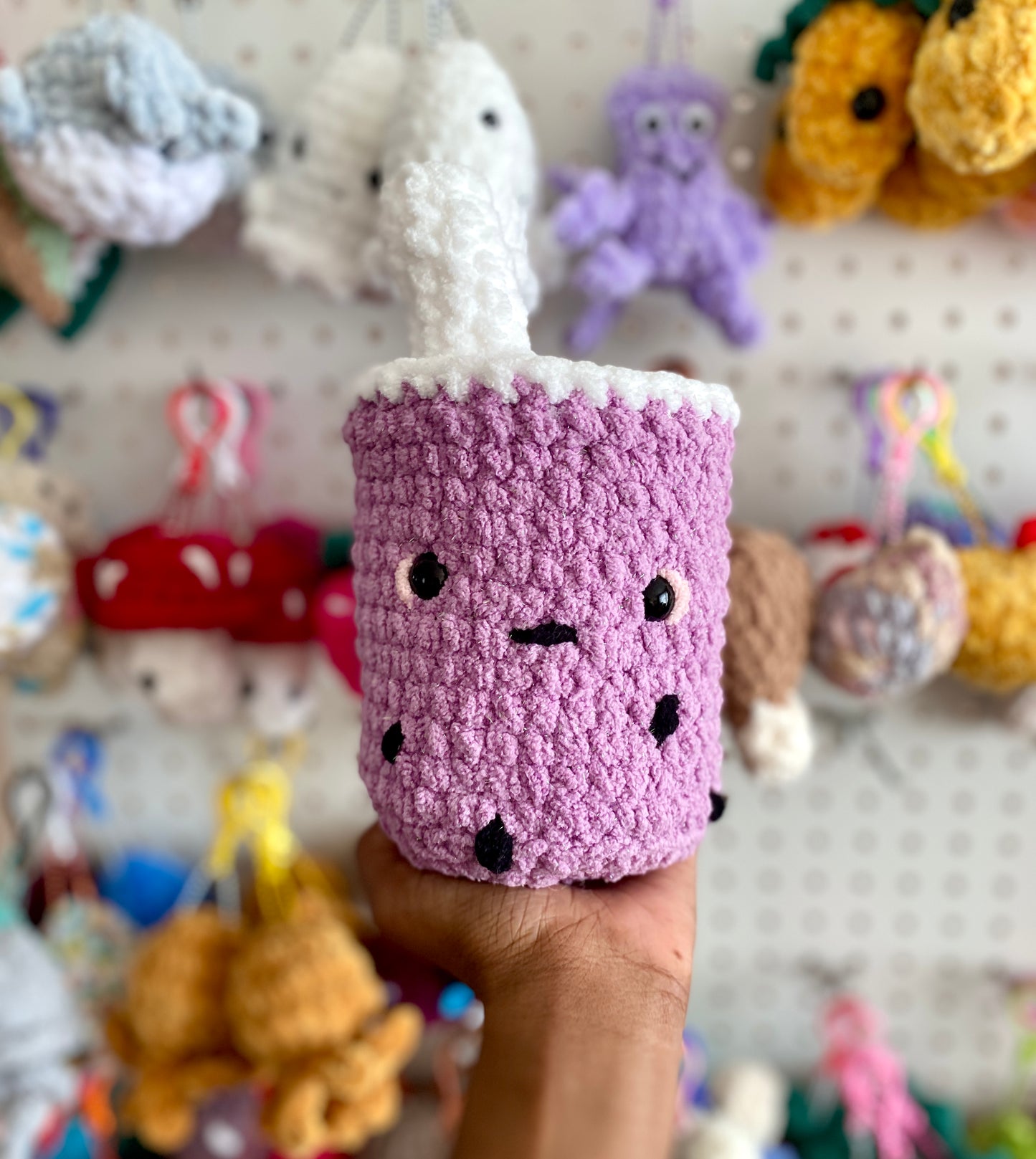 Bubble Tea Crochet Plushies