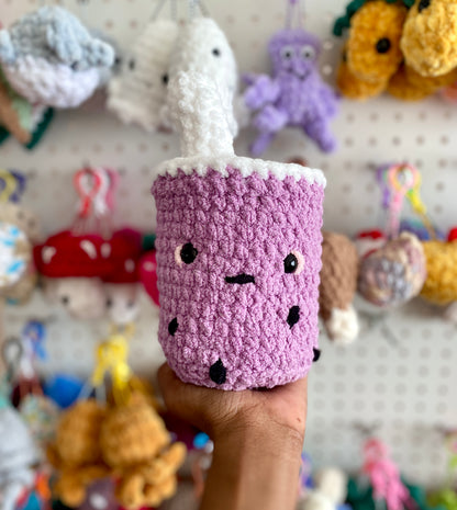 Bubble Tea Crochet Plushies