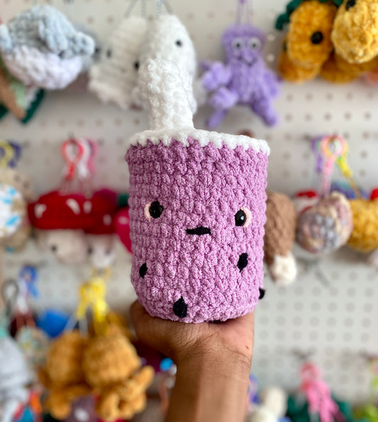 Bubble Tea Crochet Plushies