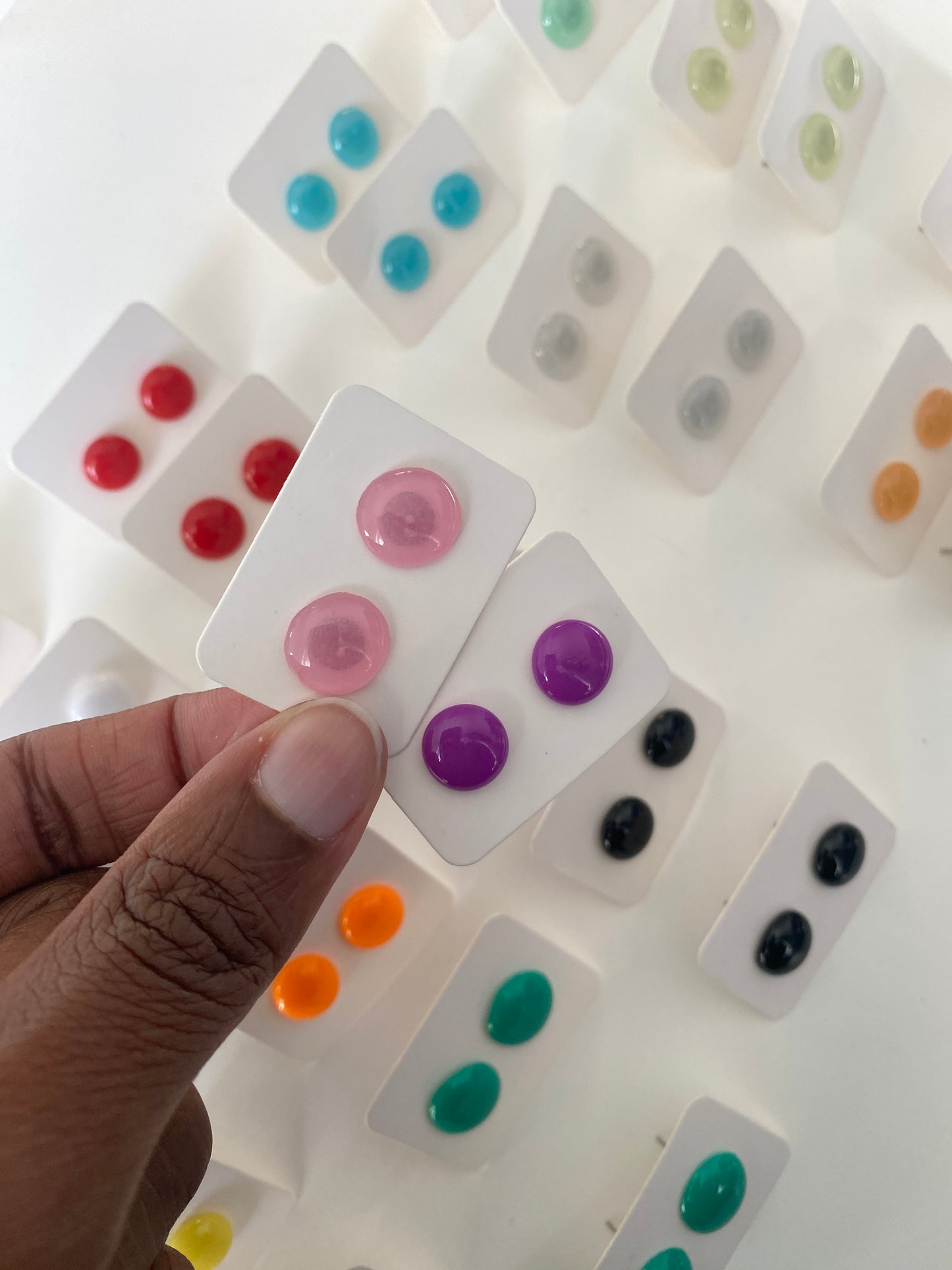 Colourful Stud Earrings