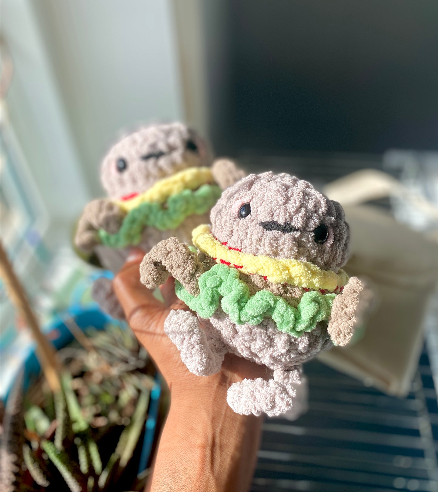 Hamburger Crochet Plushies