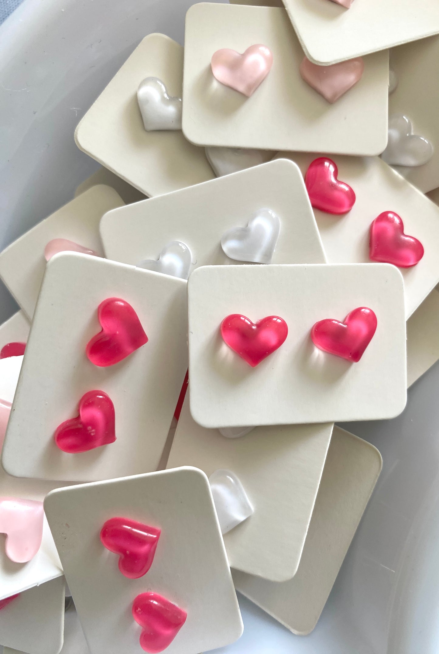 Mini Heart Stud Earrings