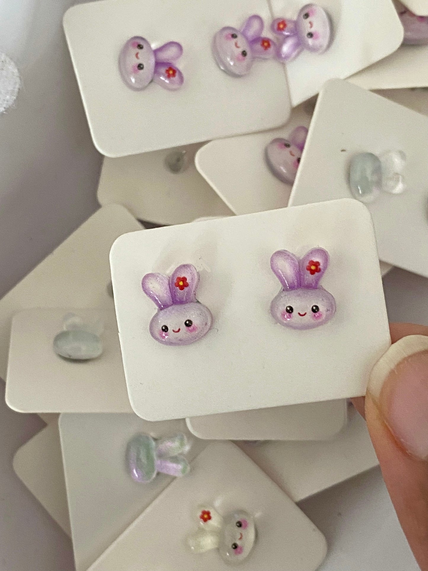 Bunny Stud Earrings