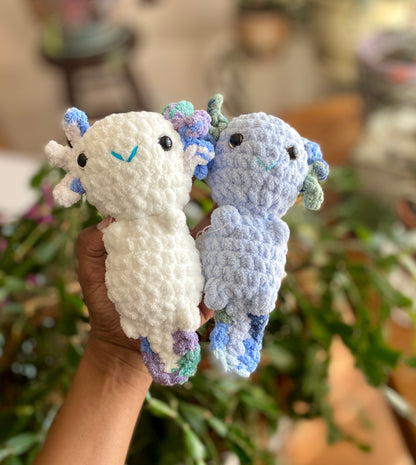 Axolotl Crochet Plushies