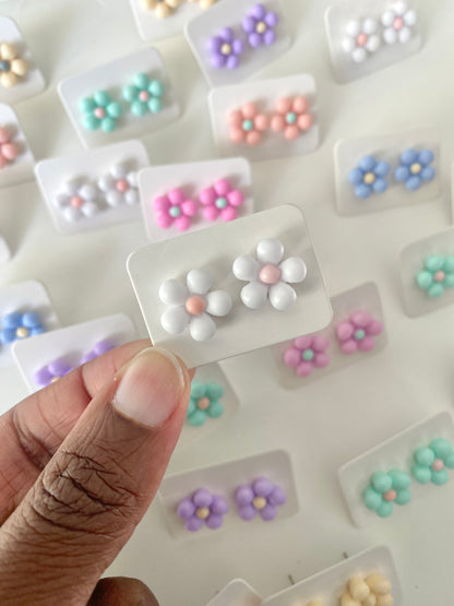 Flower Stud Earrings