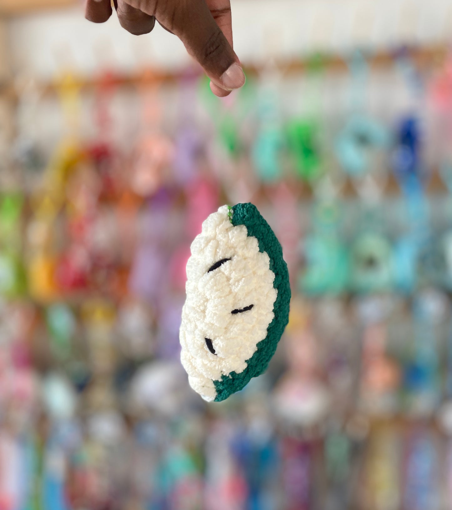 Fruit Slice Crochet Keychains