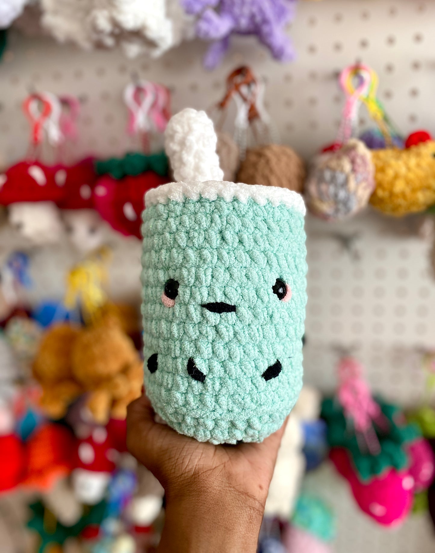 Bubble Tea Crochet Plushies