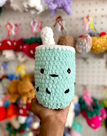 Bubble Tea Crochet Plushies