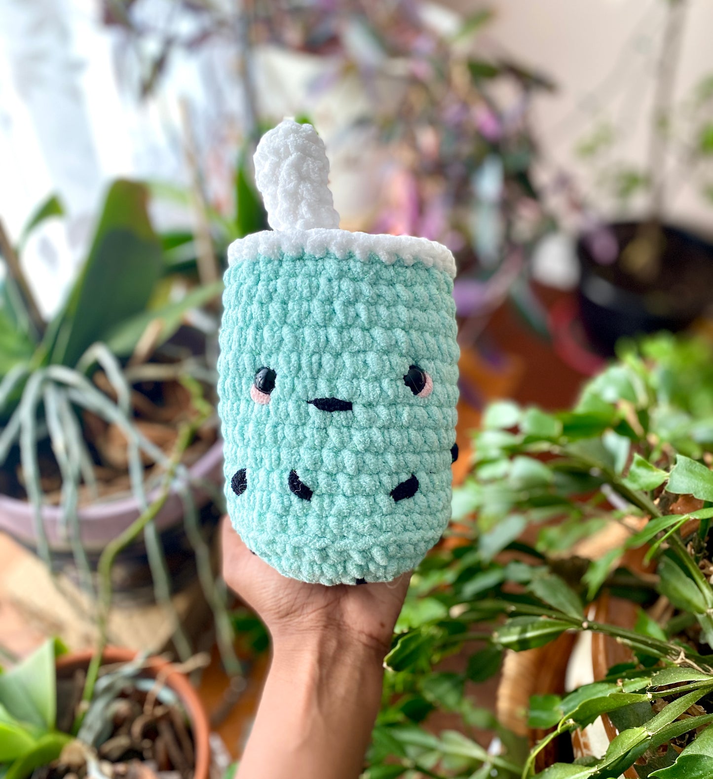 Bubble Tea Crochet Plushies