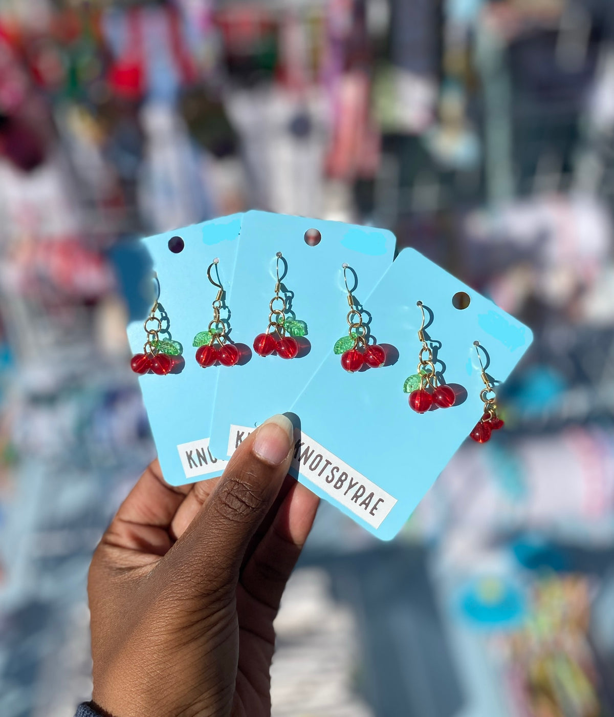 Cherry Dangle Earrings