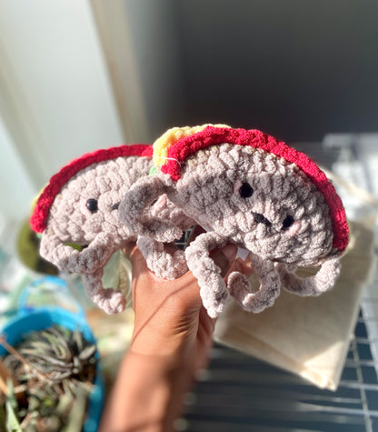 Taco Crochet Plushies