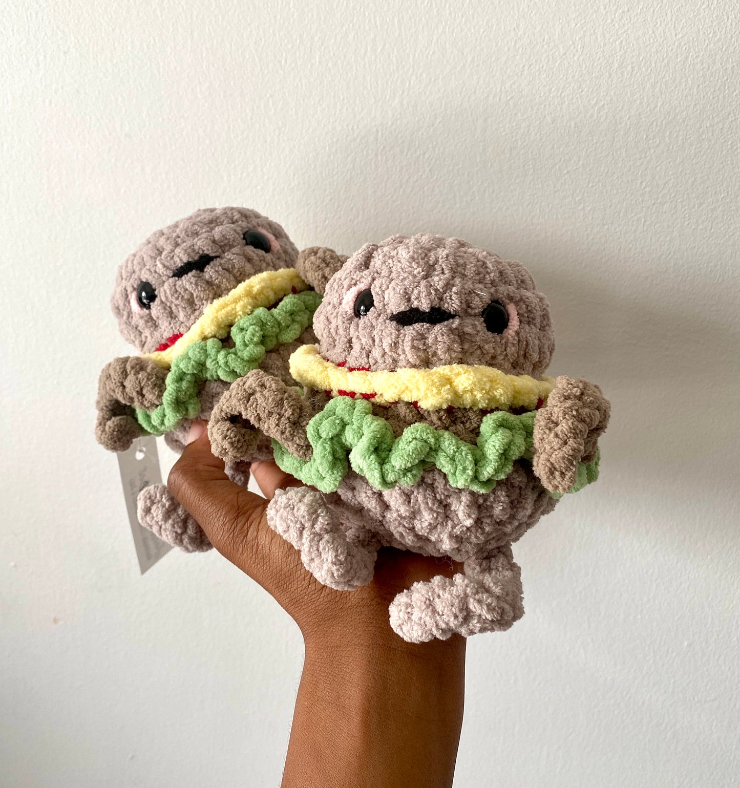 Hamburger Crochet Plushies
