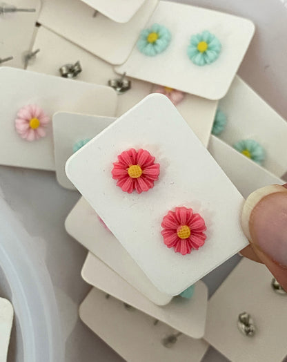 Daisy Flower Stud Earrings