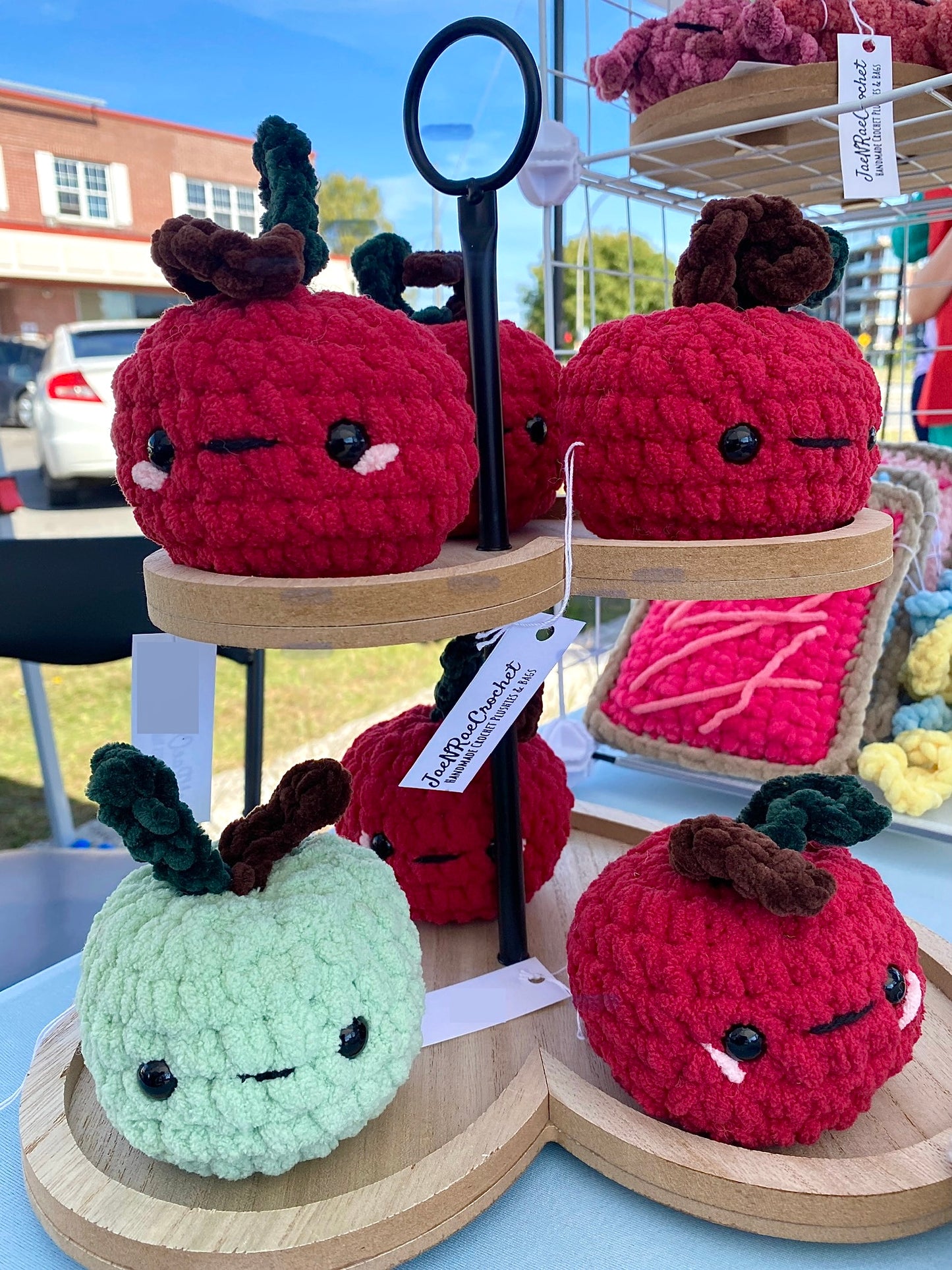 Apple Crochet Plushies