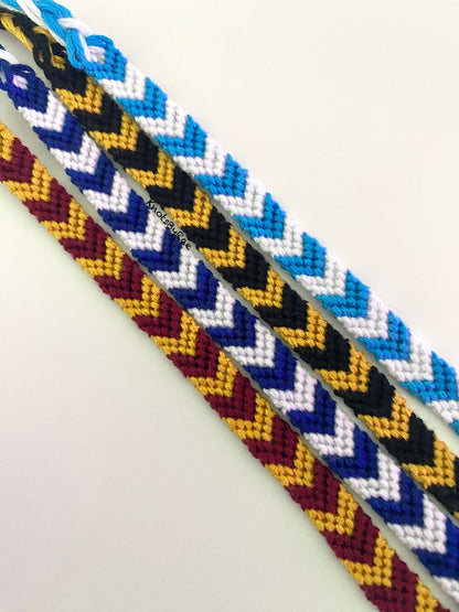 Double Chevron Friendship Bracelets