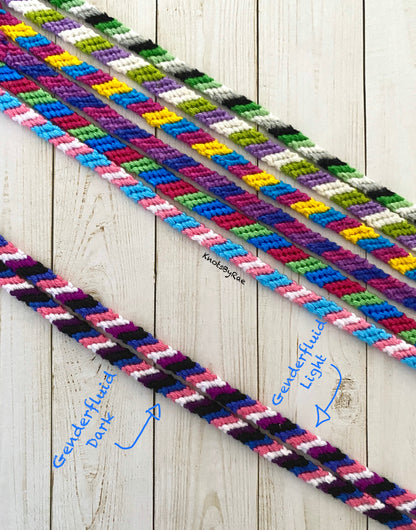 LGBTQ Pride Friendship Bracelets (Made to Order)