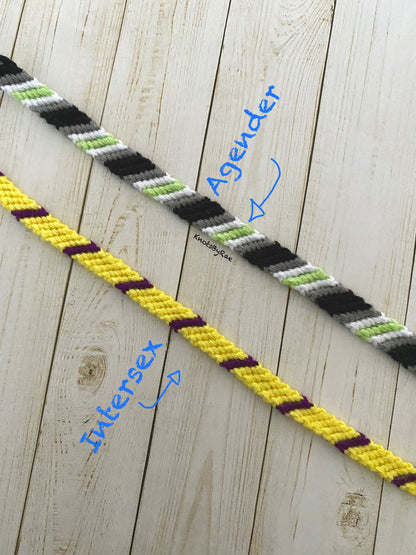 LGBTQ Pride Friendship Bracelets (Made to Order)