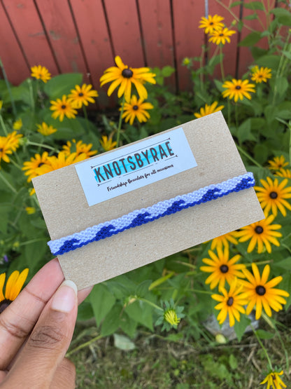 Ocean Wave Friendship Bracelets & Anklets (Made to Order)
