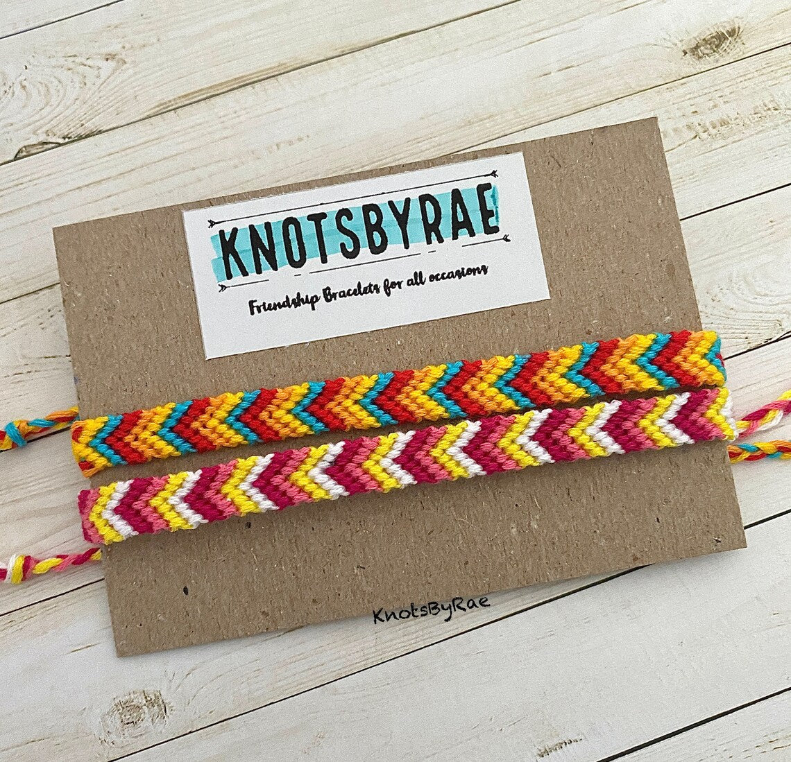 Chevron Friendship Bracelets