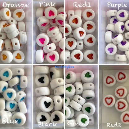 Heart Macrame Friendship Bracelets