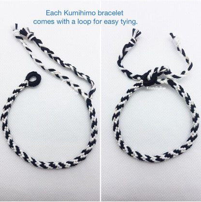 Mix Kumihimo Japanese Braid Friendship Bracelets (Made to Order)