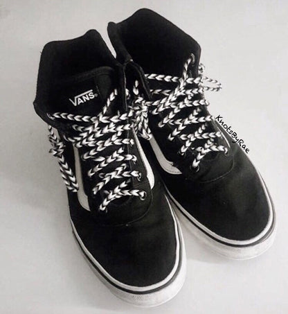 Custom Shoelaces Fishtail Braid